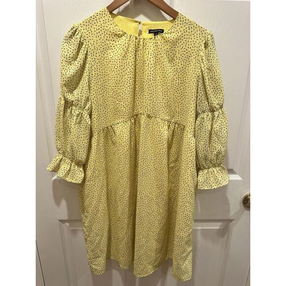 Who What Wear Dresses & Skirts - Who what wear Yellow Confetti‎ Dress Size Small